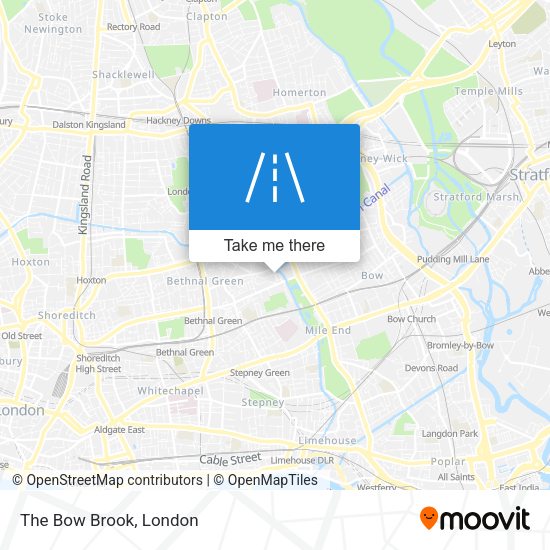 The Bow Brook map