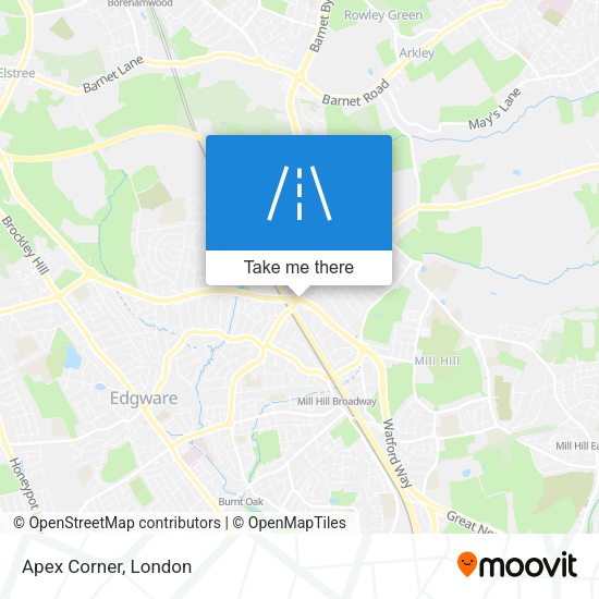 Apex Corner map