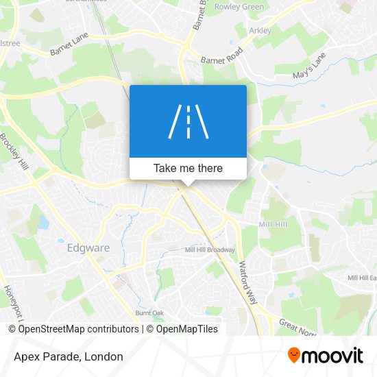 Apex Parade map