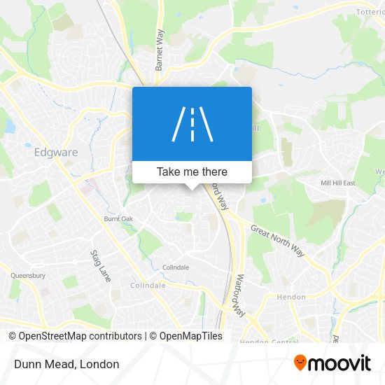 Dunn Mead map