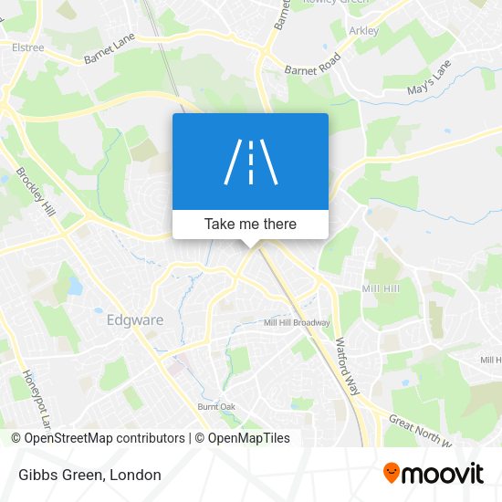 Gibbs Green map