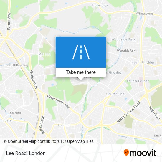 Lee Road map