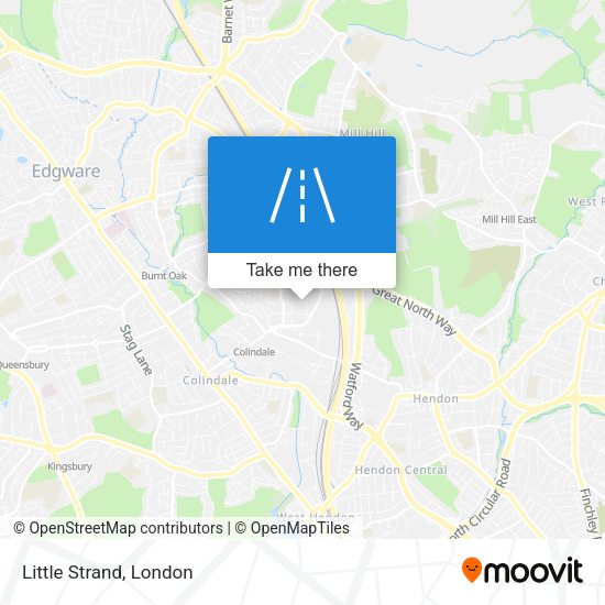 Little Strand map
