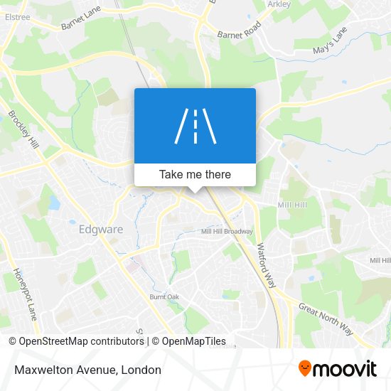 Maxwelton Avenue map