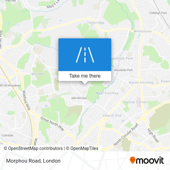 Morphou Road map