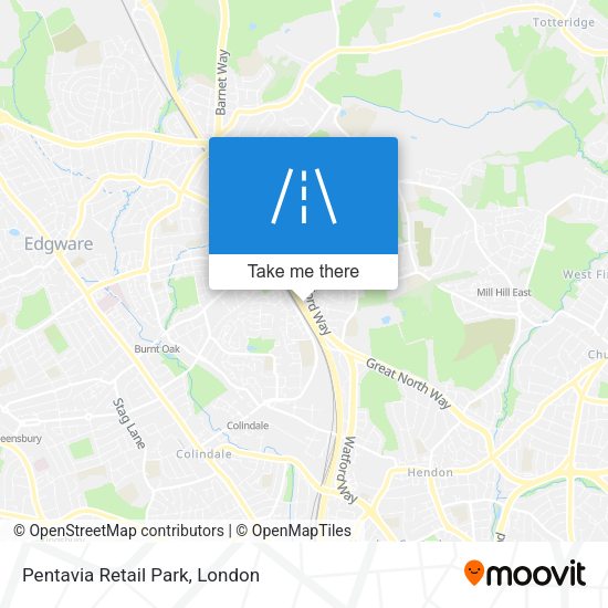 Pentavia Retail Park map