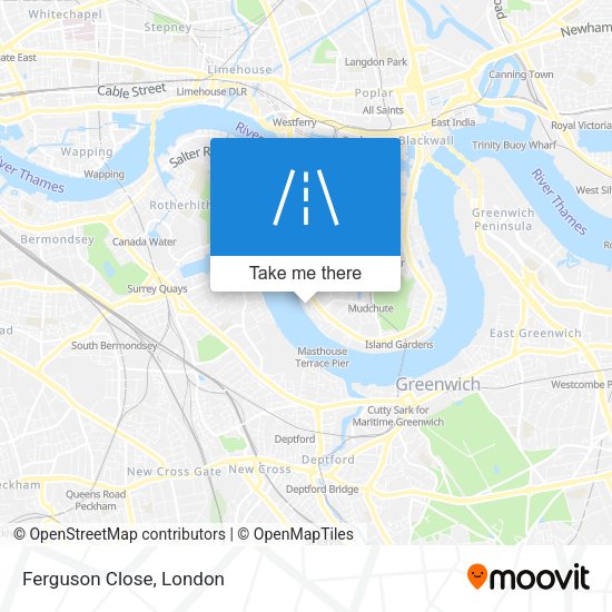 Ferguson Close map