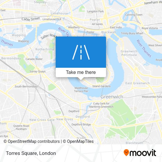 Torres Square map