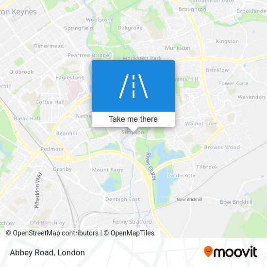 Abbey Road map