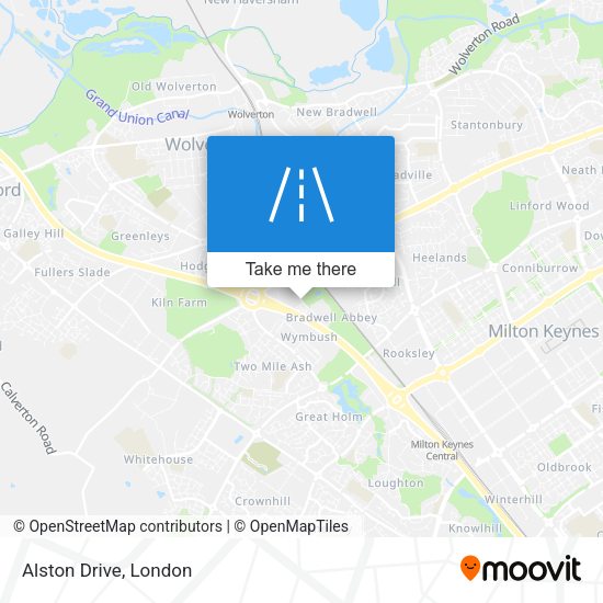 Alston Drive map
