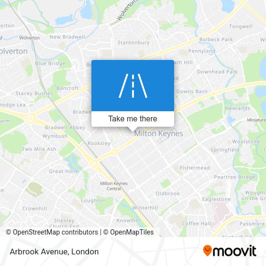 Arbrook Avenue map