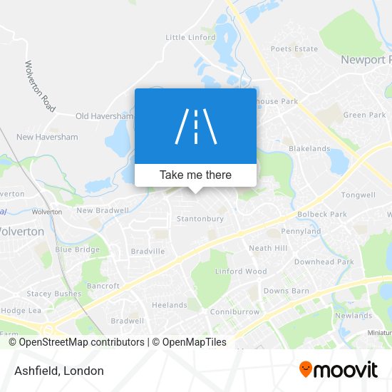 Ashfield map