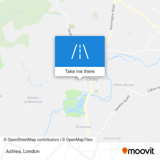Ashlea map