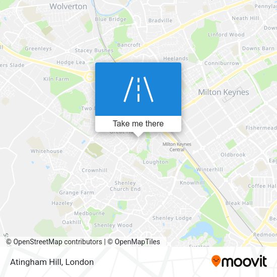 Atingham Hill map
