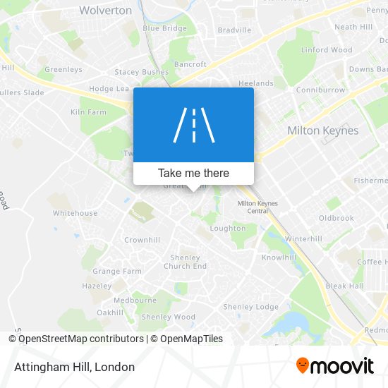 Attingham Hill map