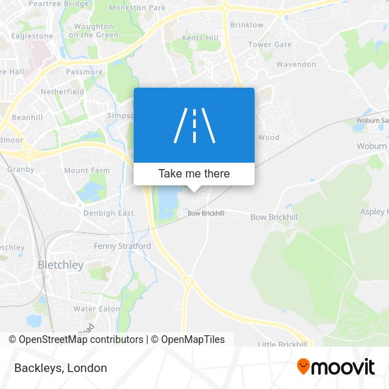 Backleys map
