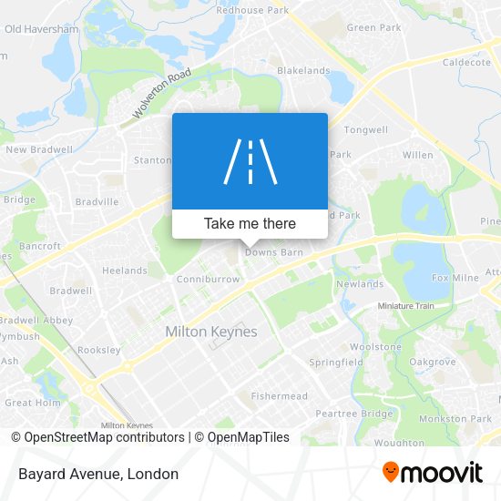 Bayard Avenue map