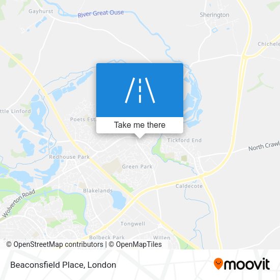 Beaconsfield Place map