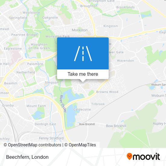 Beechfern map