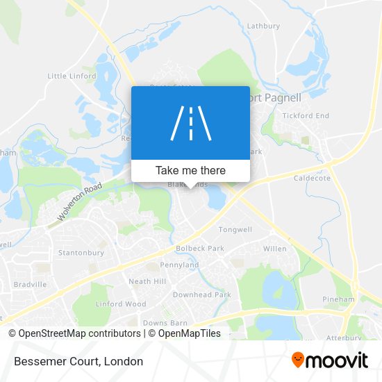 Bessemer Court map