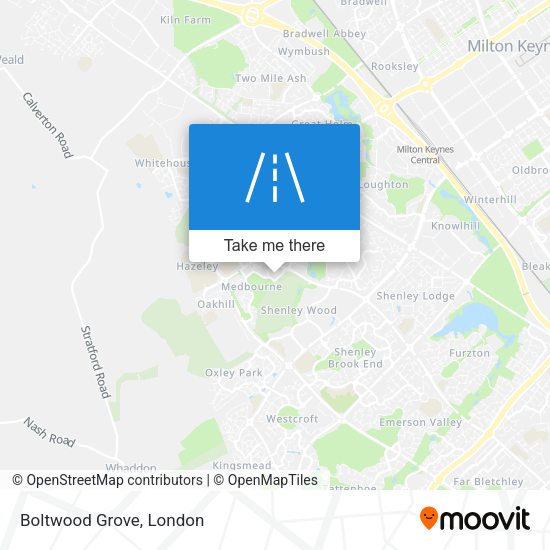 Boltwood Grove map