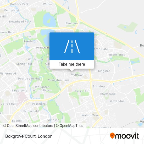 Boxgrove Court map