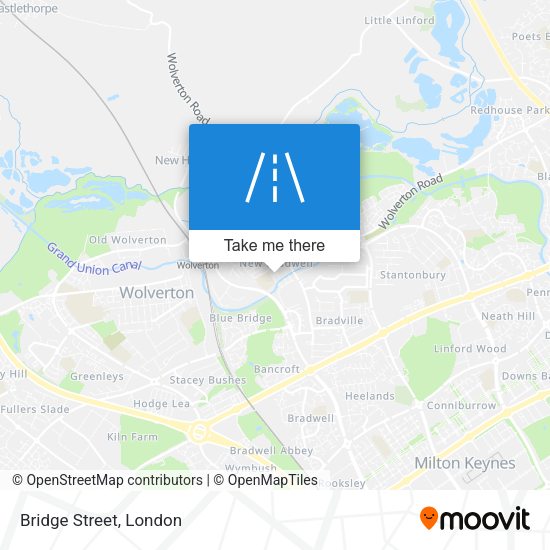 Bridge Street map