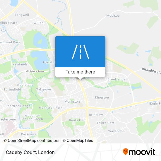 Cadeby Court map