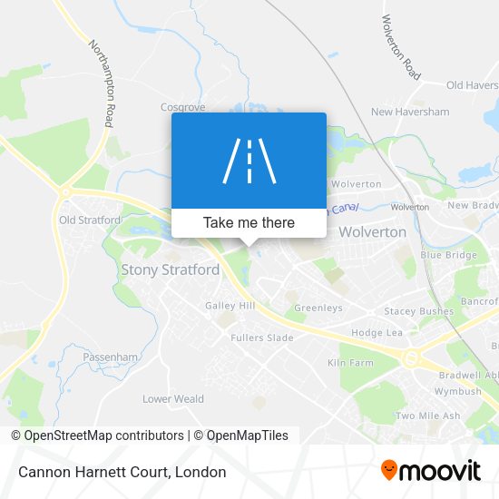 Cannon Harnett Court map
