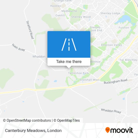 Canterbury Meadows map