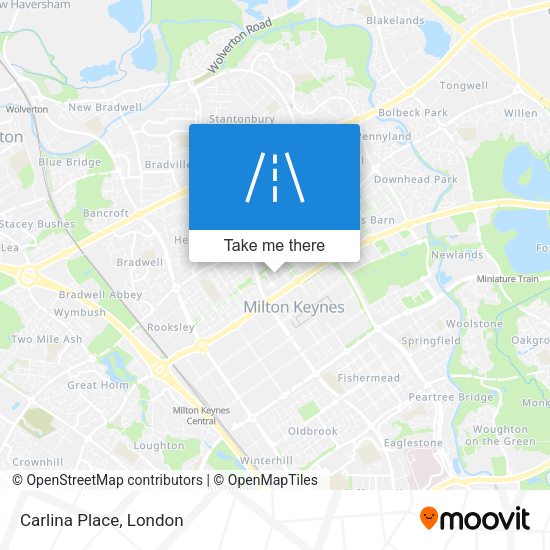 Carlina Place map