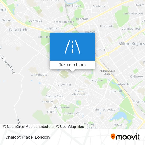 Chalcot Place map