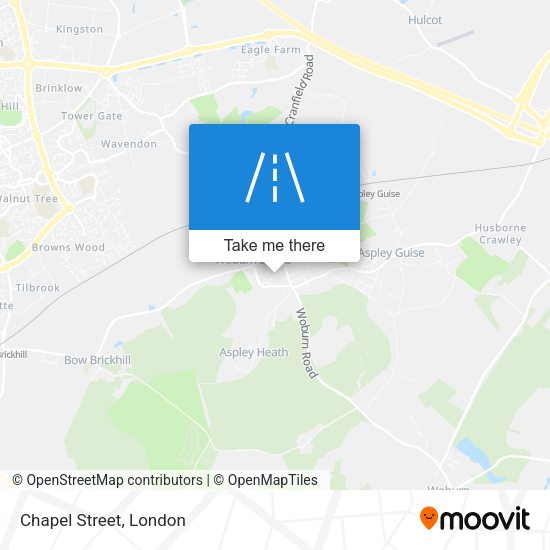Chapel Street map
