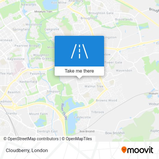 Cloudberry map