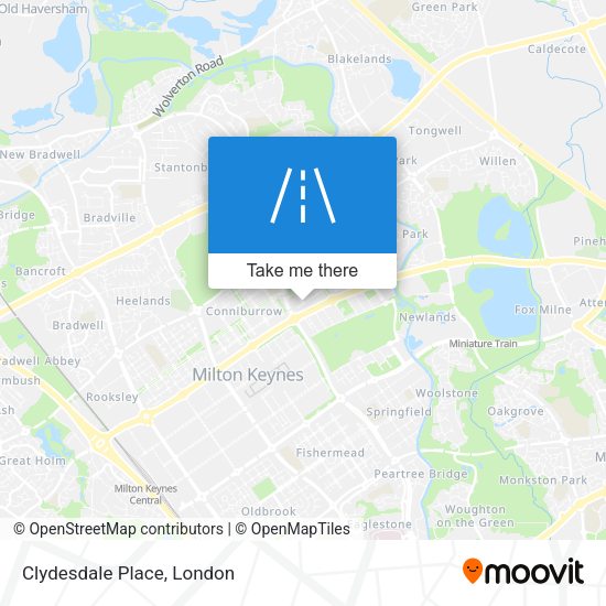 Clydesdale Place map