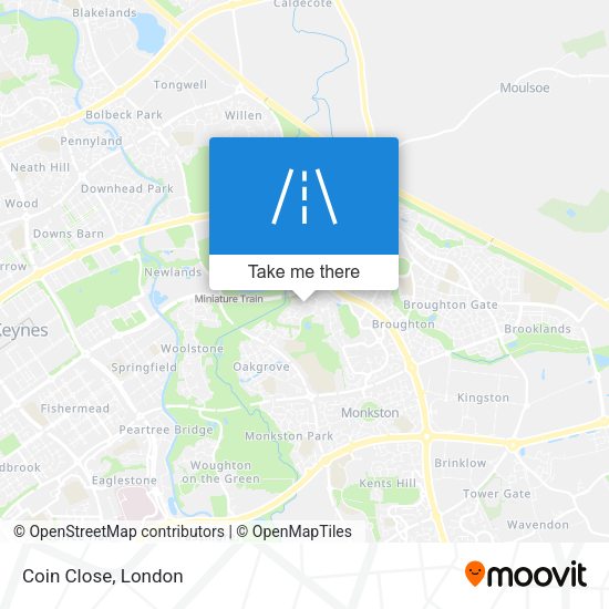 Coin Close map