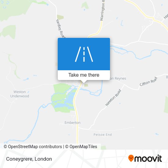 Coneygrere map