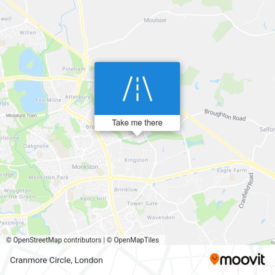 Cranmore Circle map