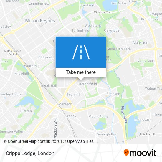 Cripps Lodge map