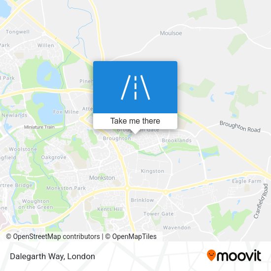 Dalegarth Way map
