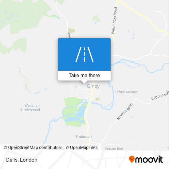 Dells map