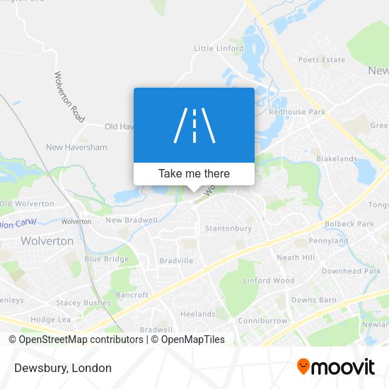 Dewsbury map