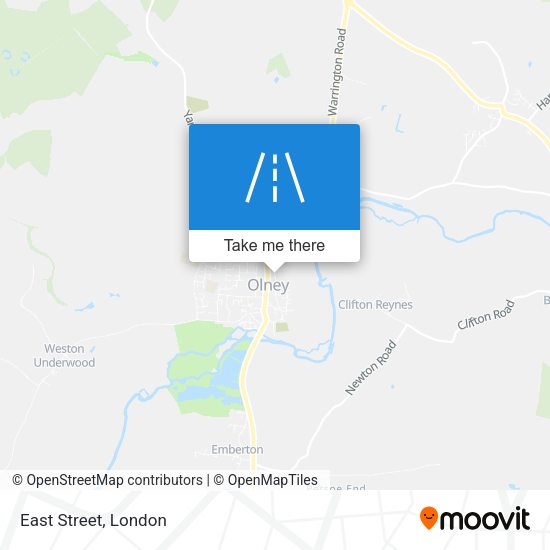 East Street map