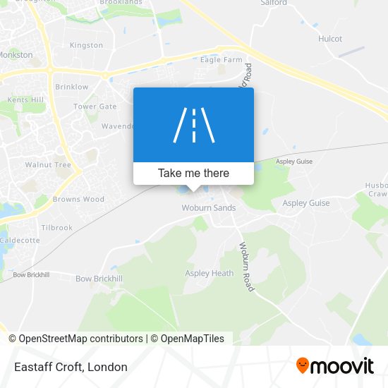 Eastaff Croft map