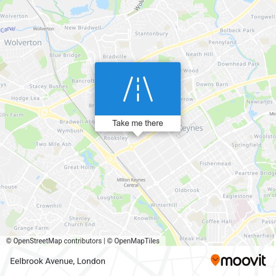 Eelbrook Avenue map