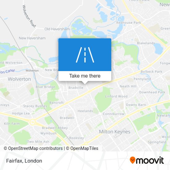 Fairfax map