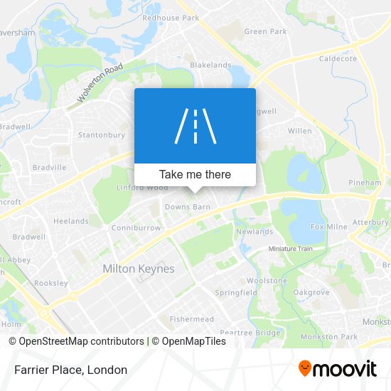 Farrier Place map