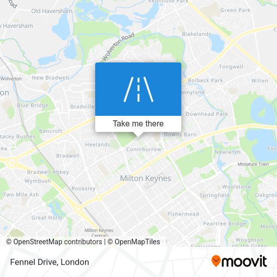 Fennel Drive map