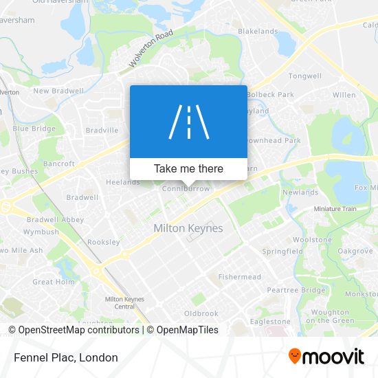 Fennel Plac map