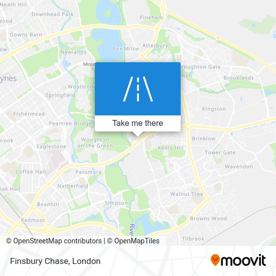 Finsbury Chase map